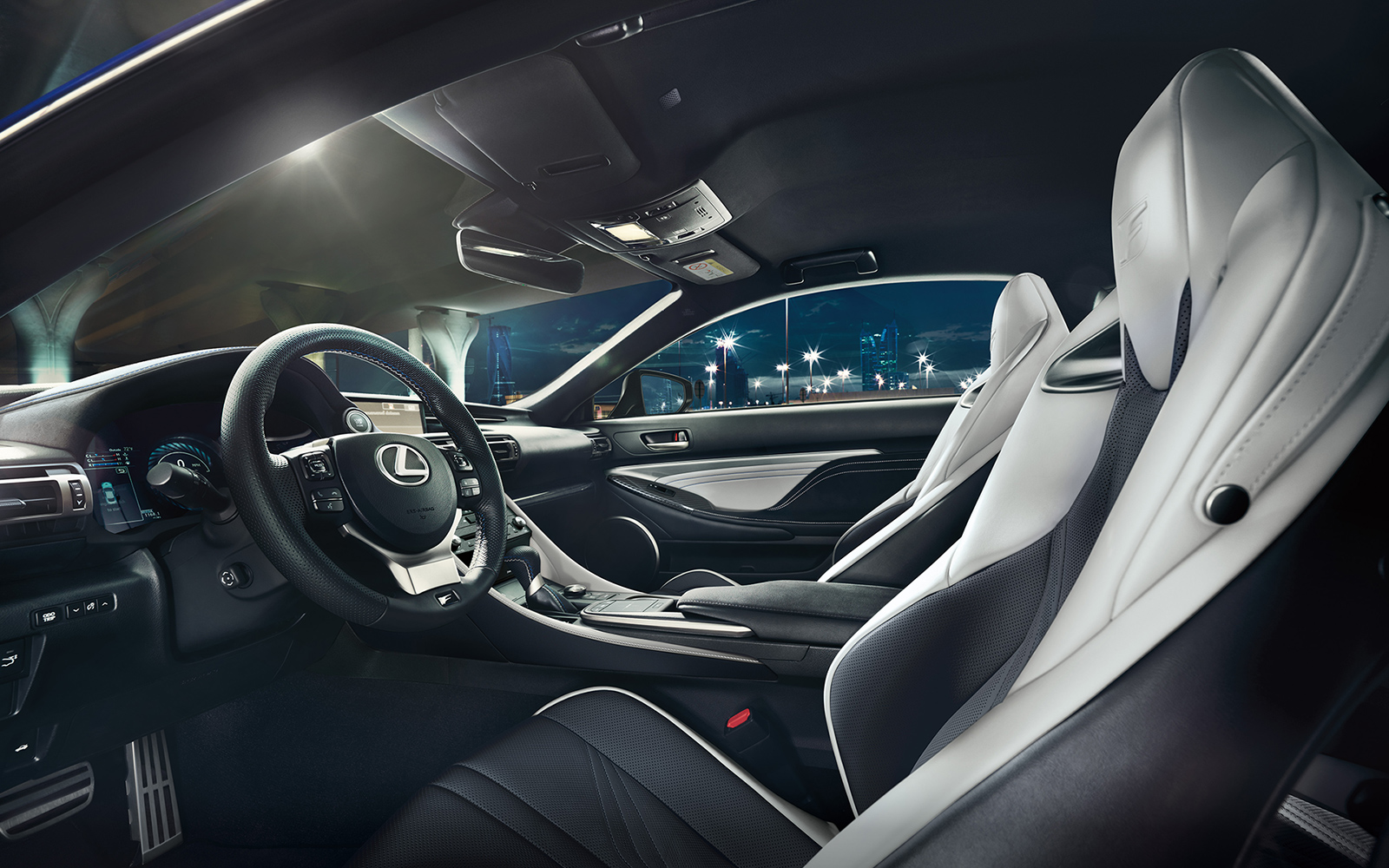 Lexus 2020 Rcf Performance White Leather Interior L