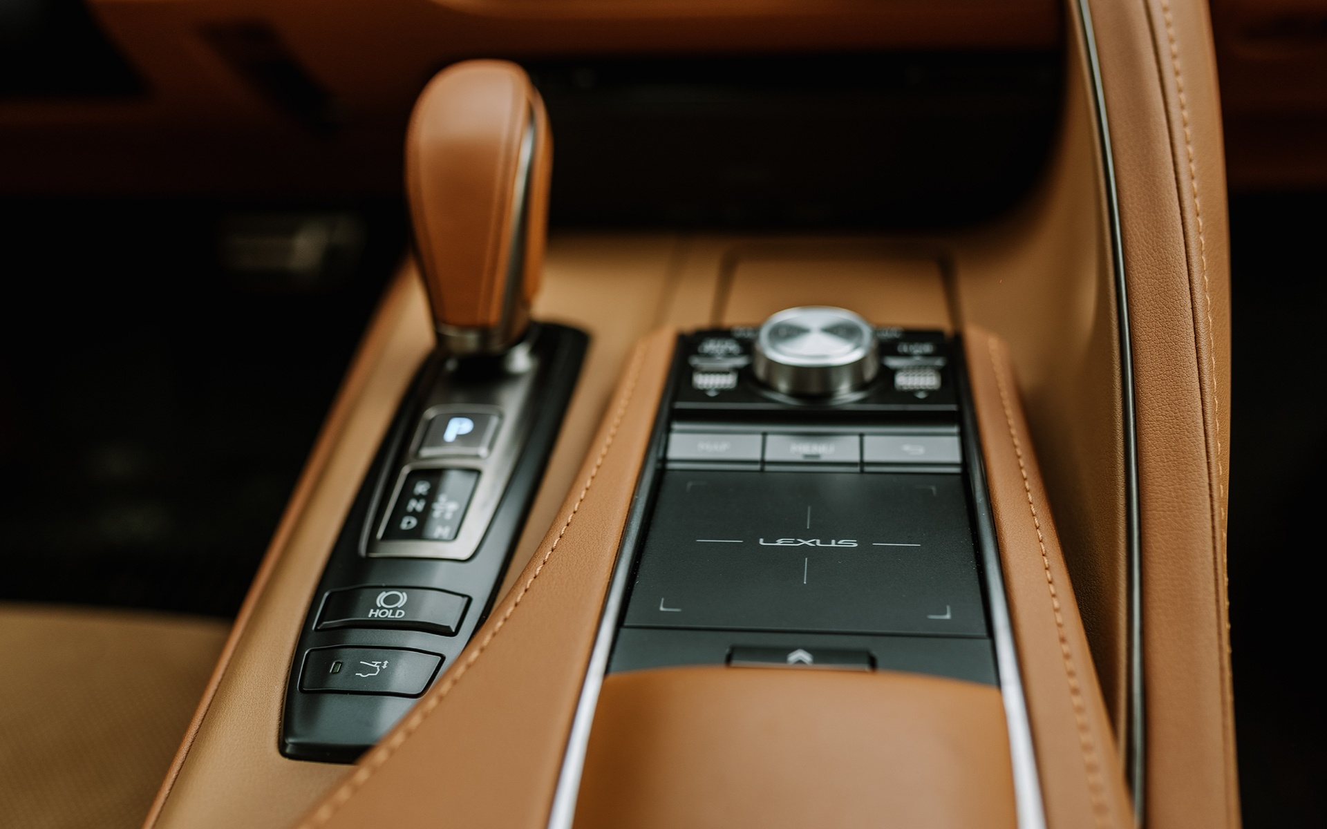 Lexus 2022 Lc 500 Interior Toasted Caramel Remote Touch Interfa